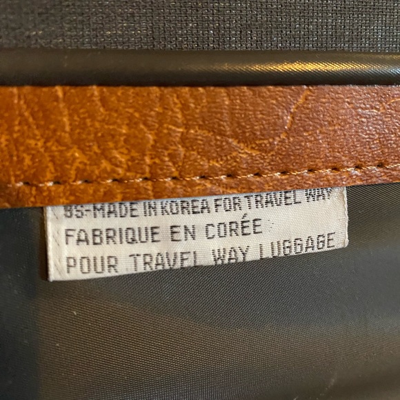JETSTREAM vintage leather luggage 🧳 - Picture 6 of 6